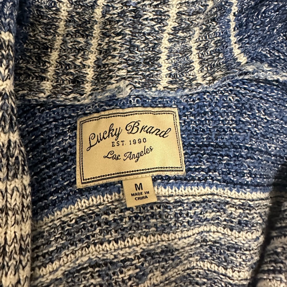 Lucky Brand blue cardigan - Picture 3 of 4